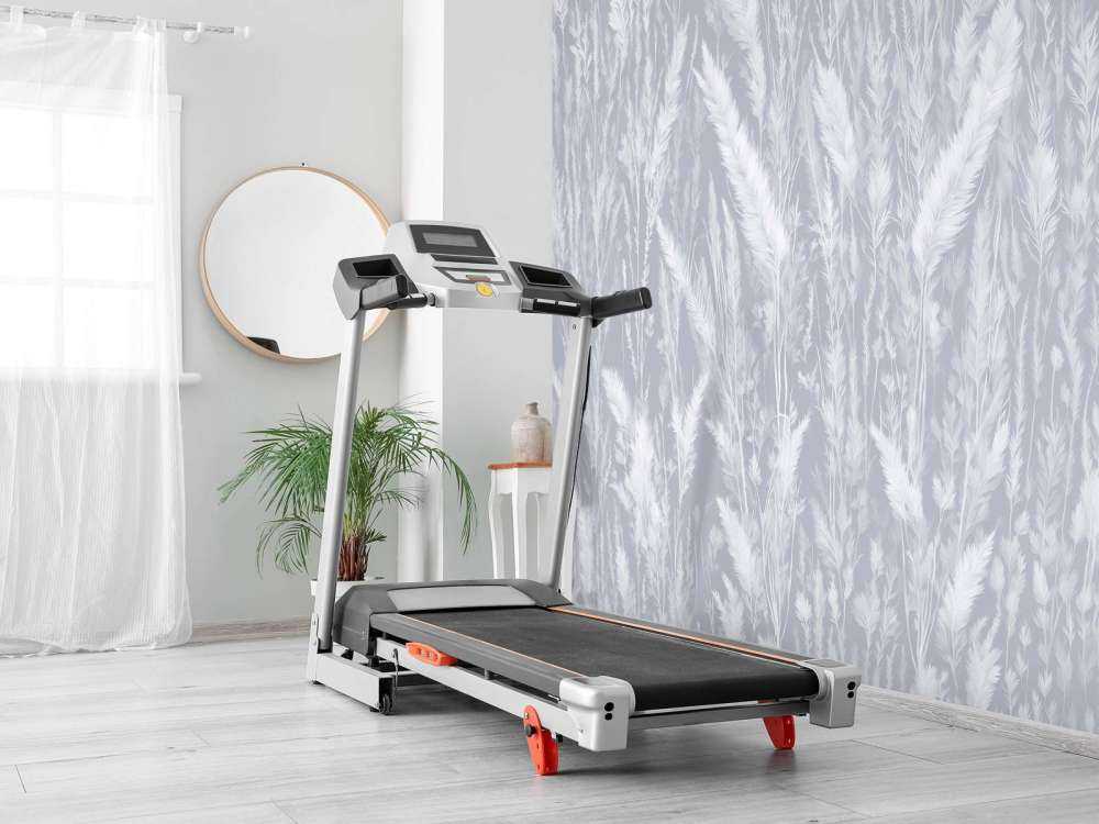 Muro di erbe di campo - blu