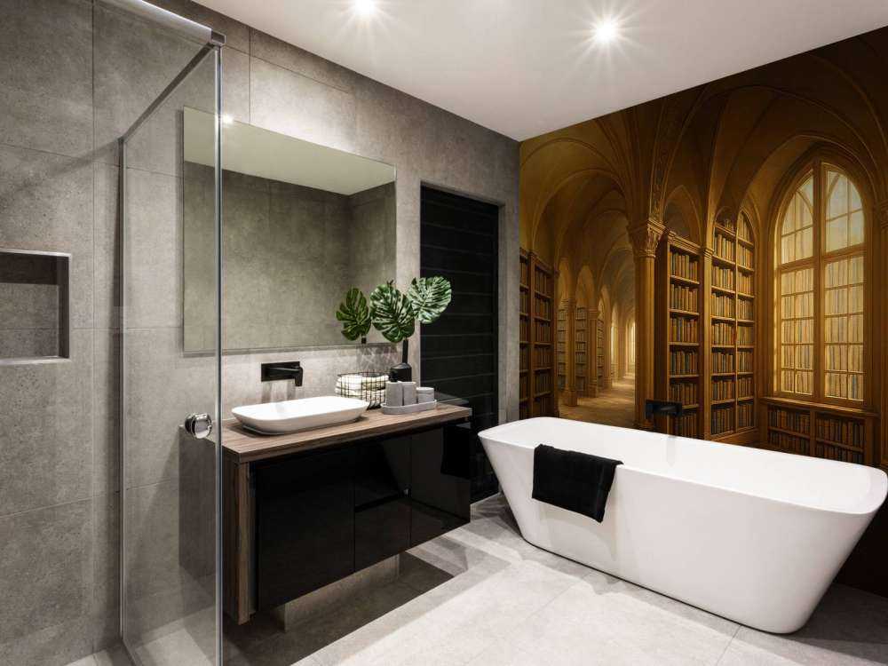 Biblioteca ad arco dorato