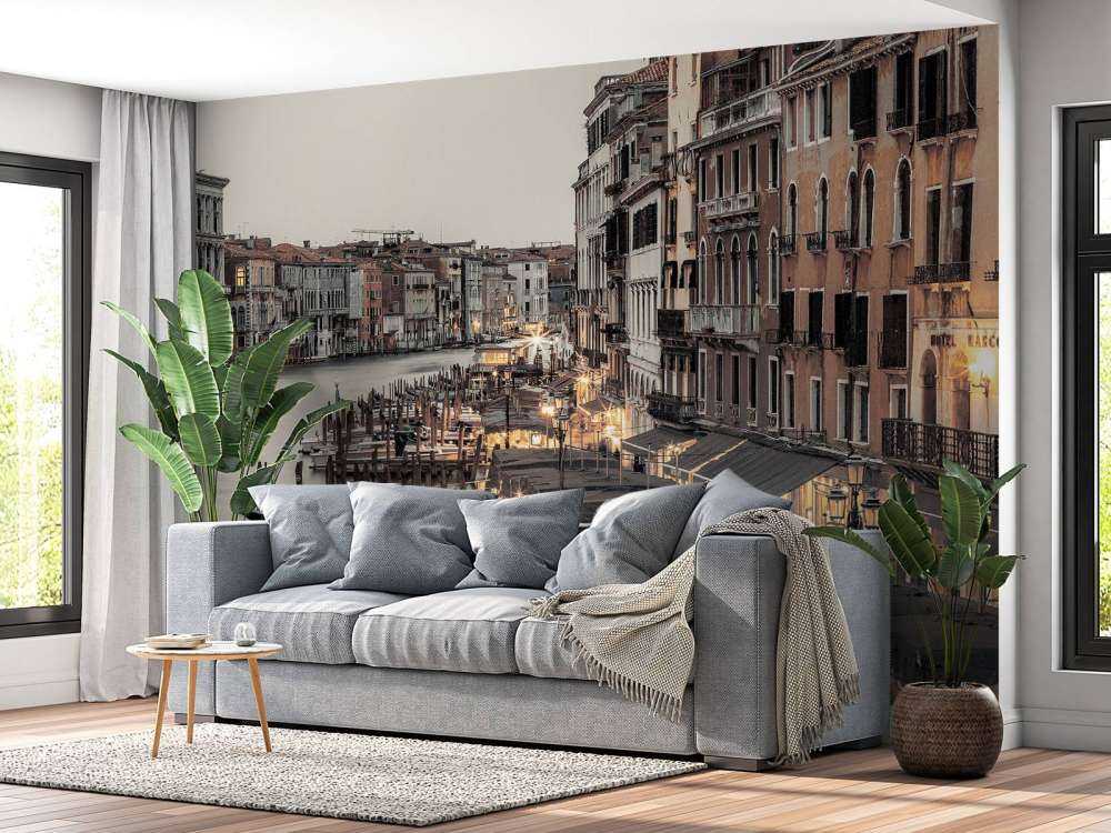 Il grande canale di notte