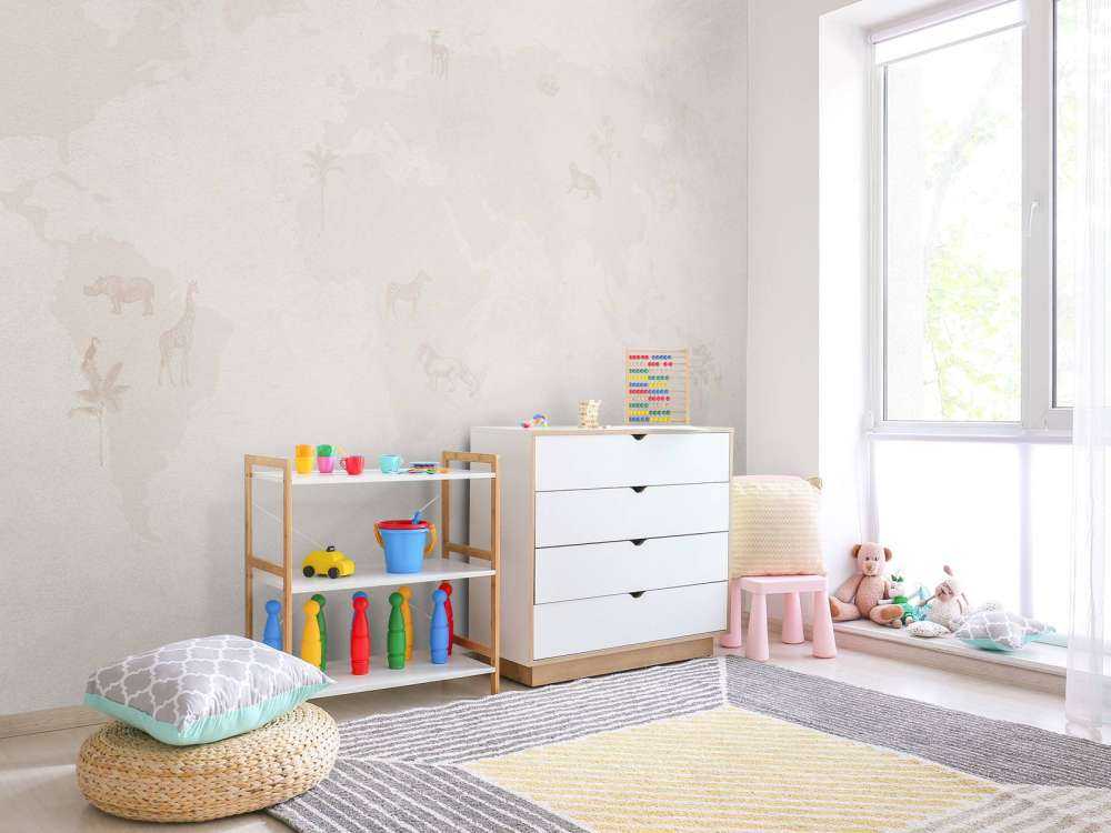 Mappa del mondo a schizzo color tortora