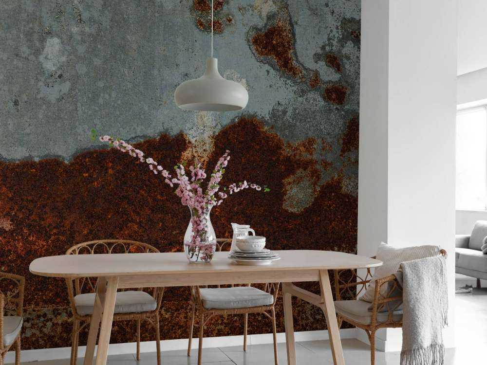 Struttura arrugginita