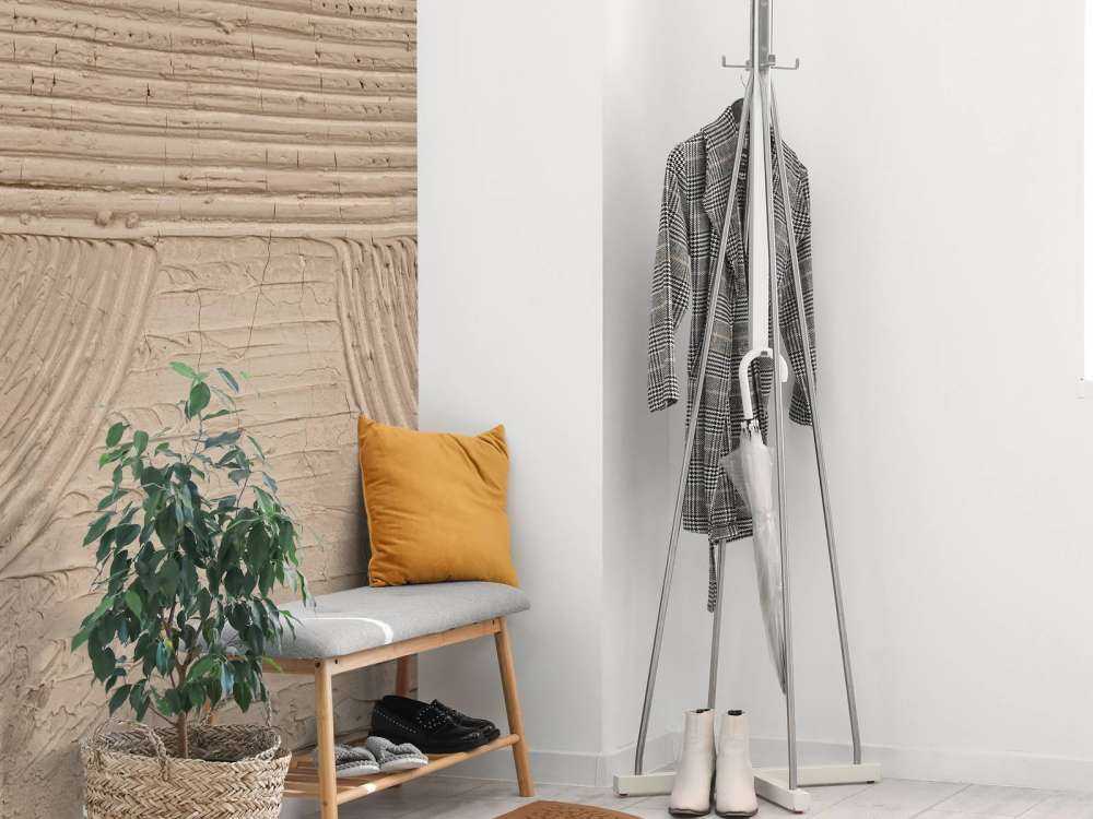 Linee e strutture in color tortora