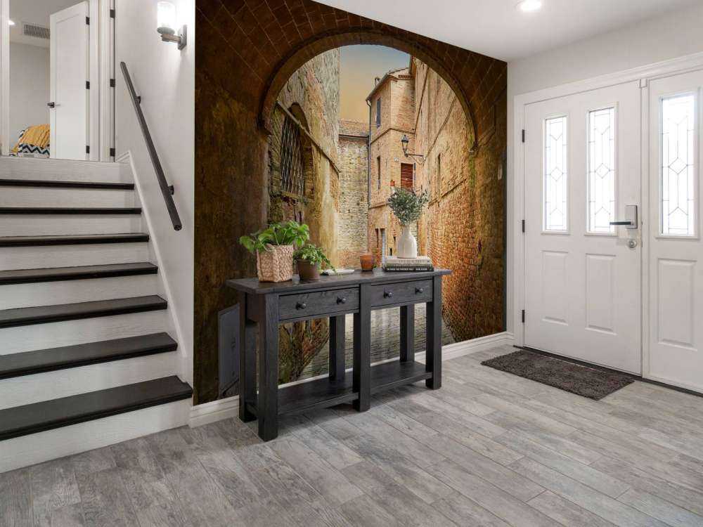 Strada ad arco stretto