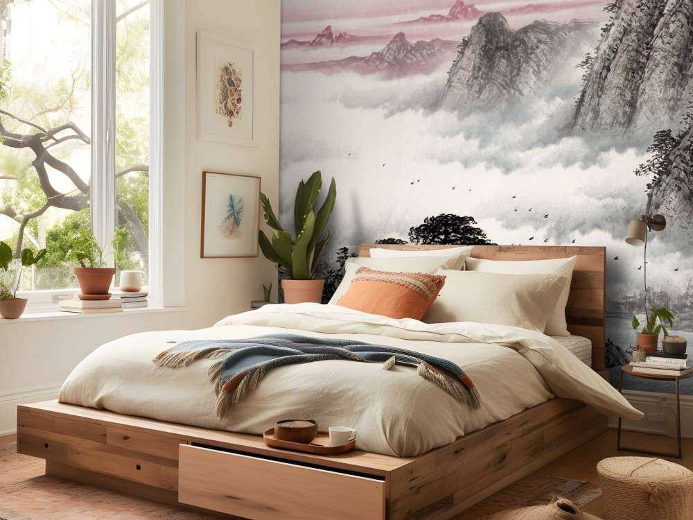 Paesaggio cinese tradizionalmente