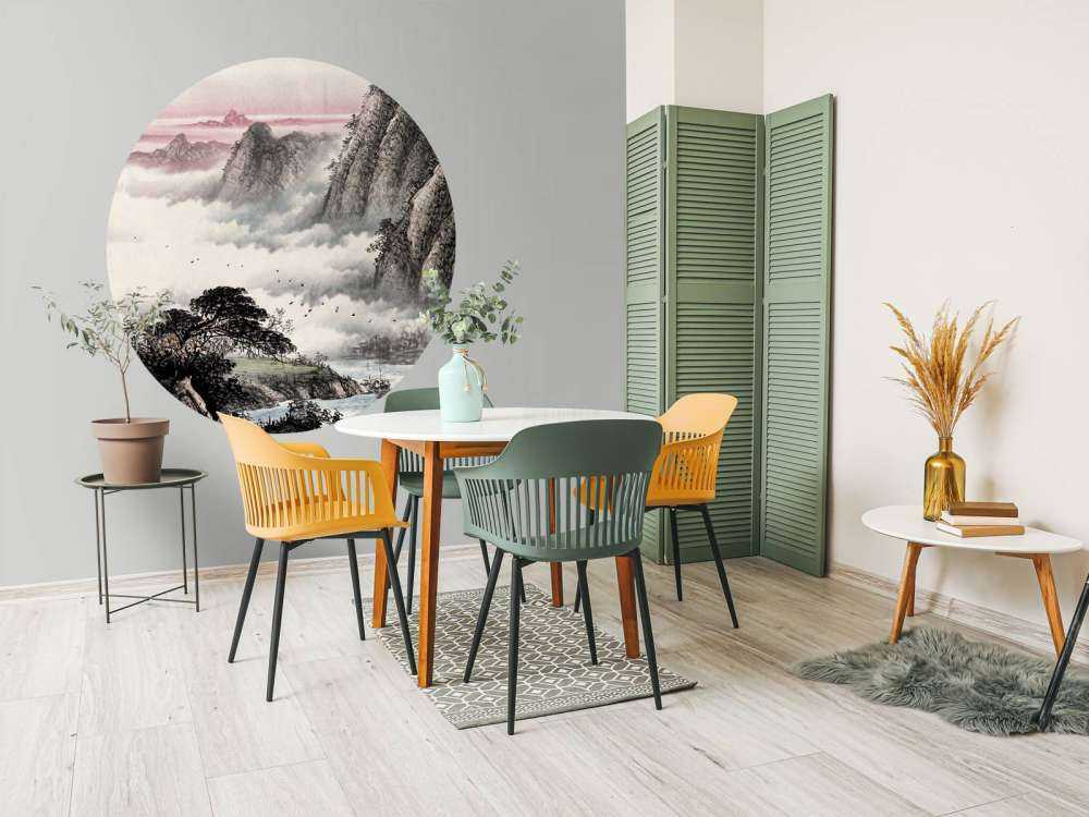 Paesaggio cinese tradizionalmente