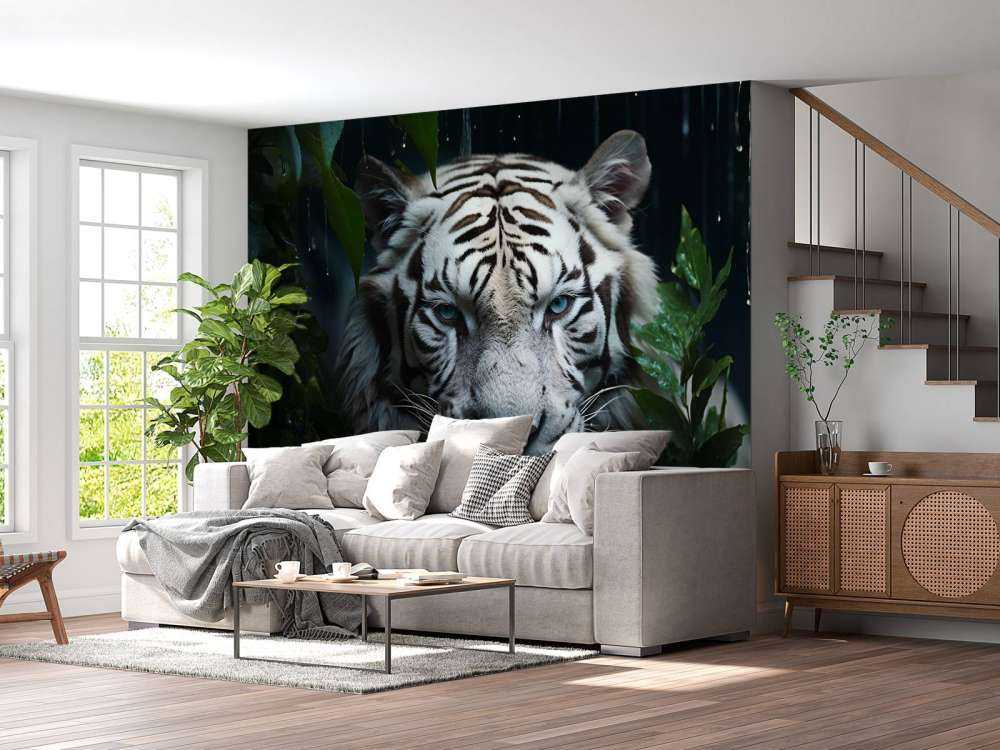 The Big and Rare White Tiger