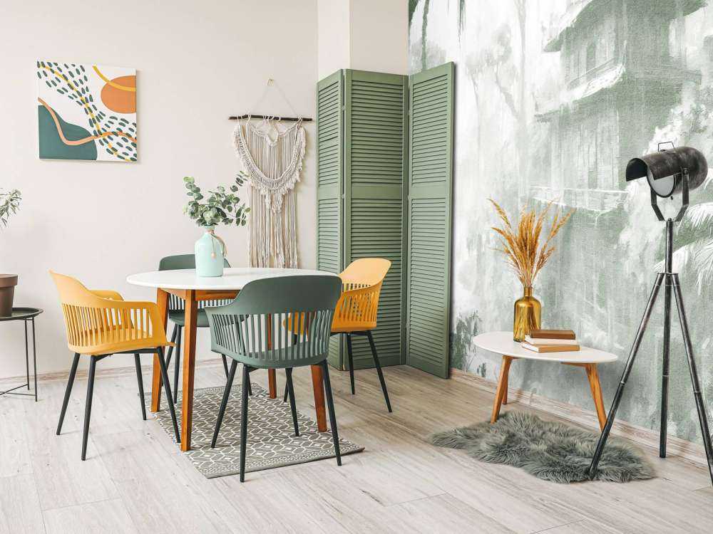 Capanna Nascosta nella Foresta Nebbiosa, verde