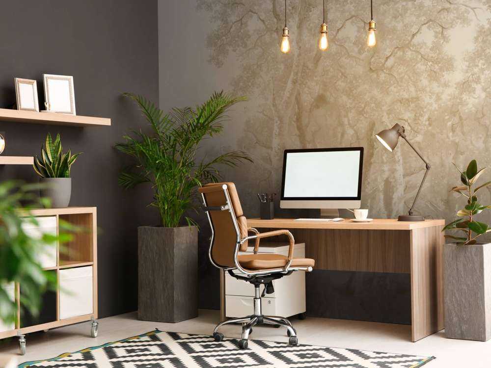 Panorama di paesaggio forestale beige