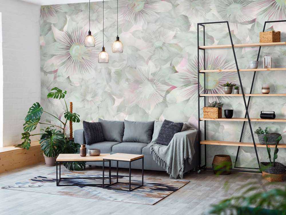 Eleganza Botanica Acquerello Rosa Pastello