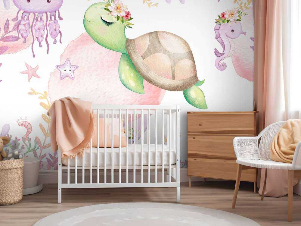 Baby room rosa mare