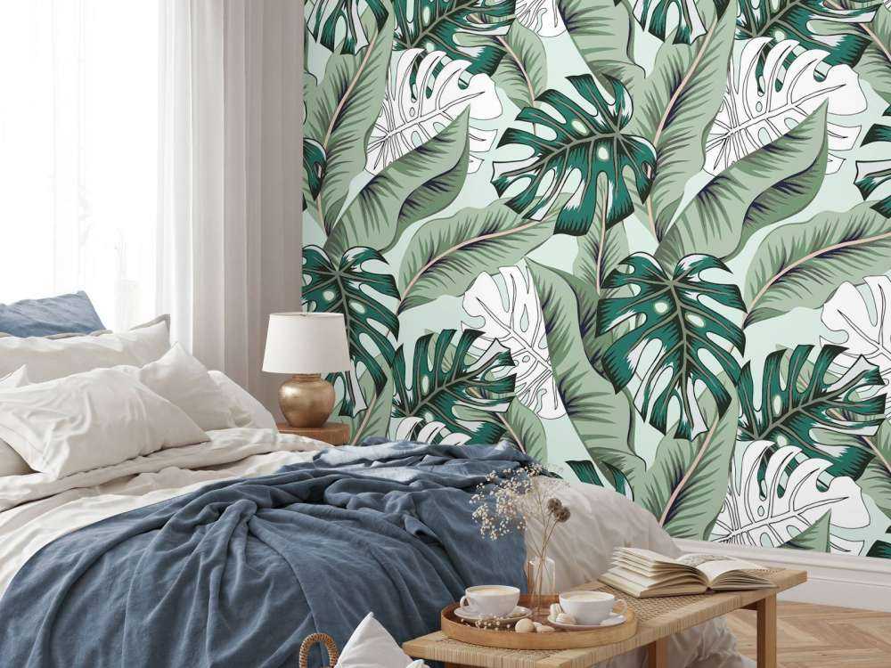 Piante della giungla esotica