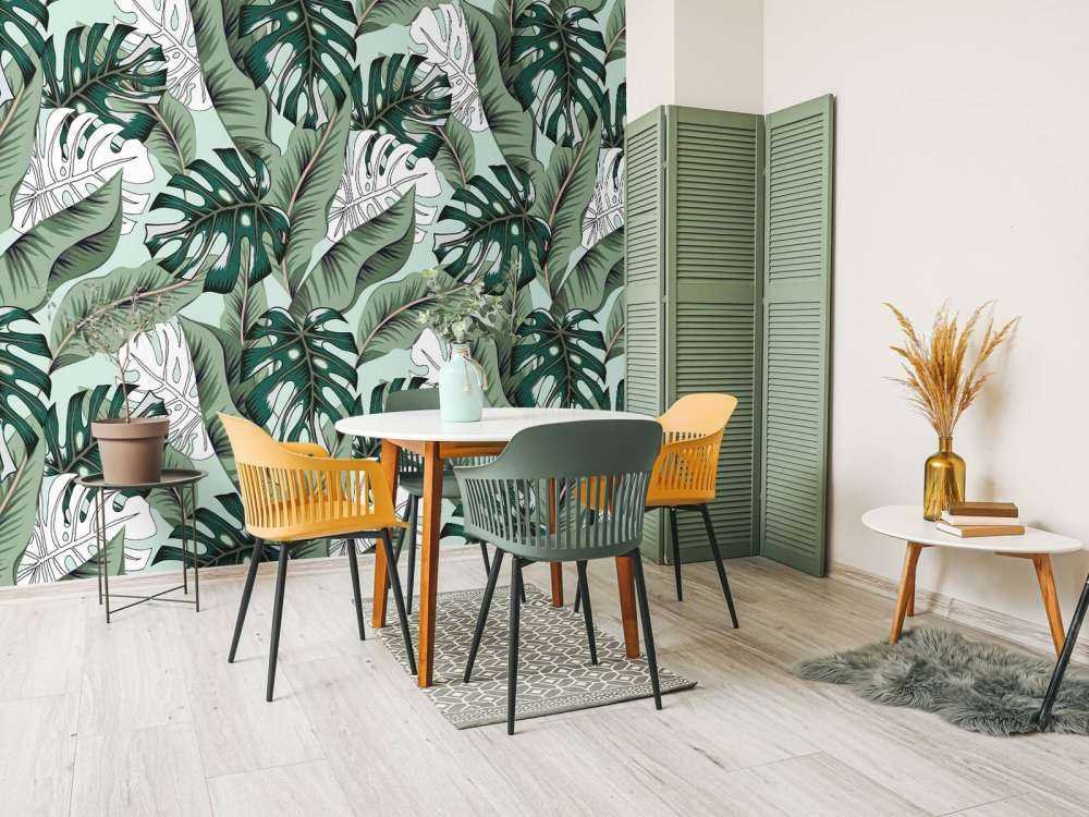 Piante della giungla esotica