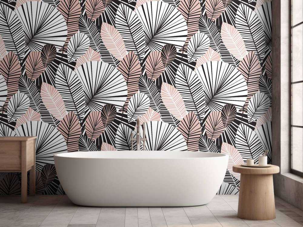 Elegante motivo floreale