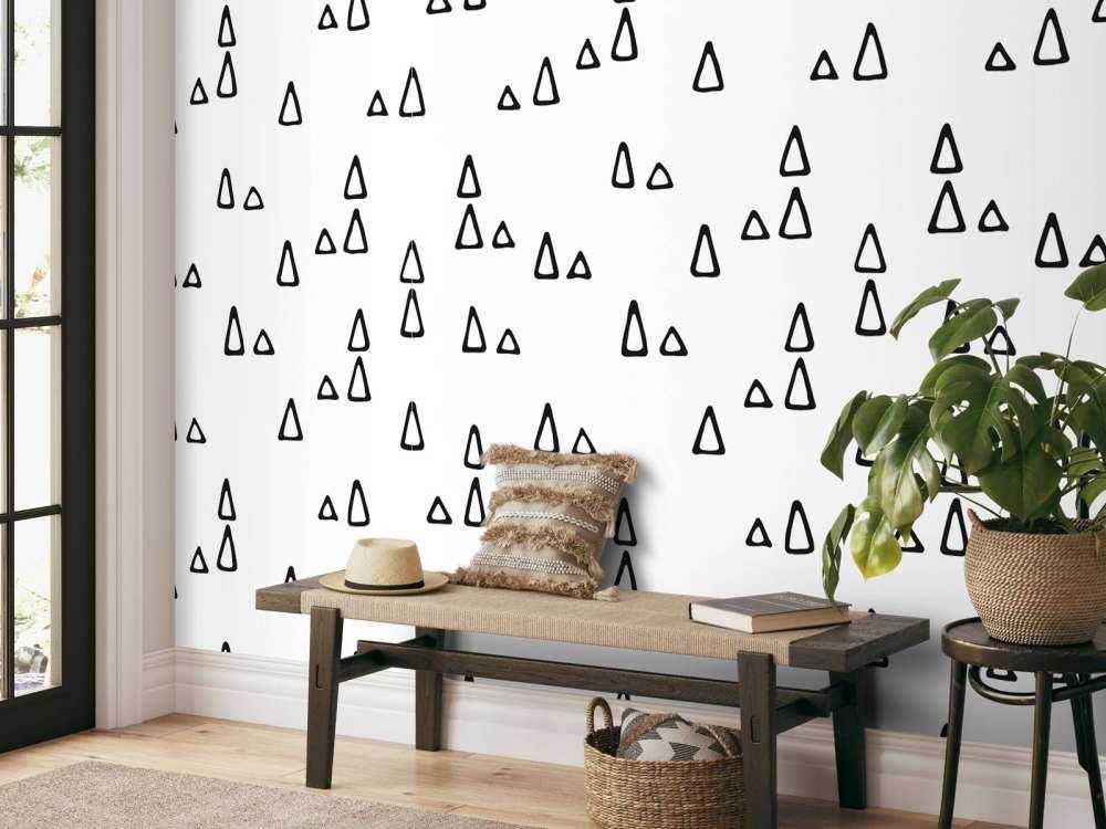 Triangoli bianco e nero