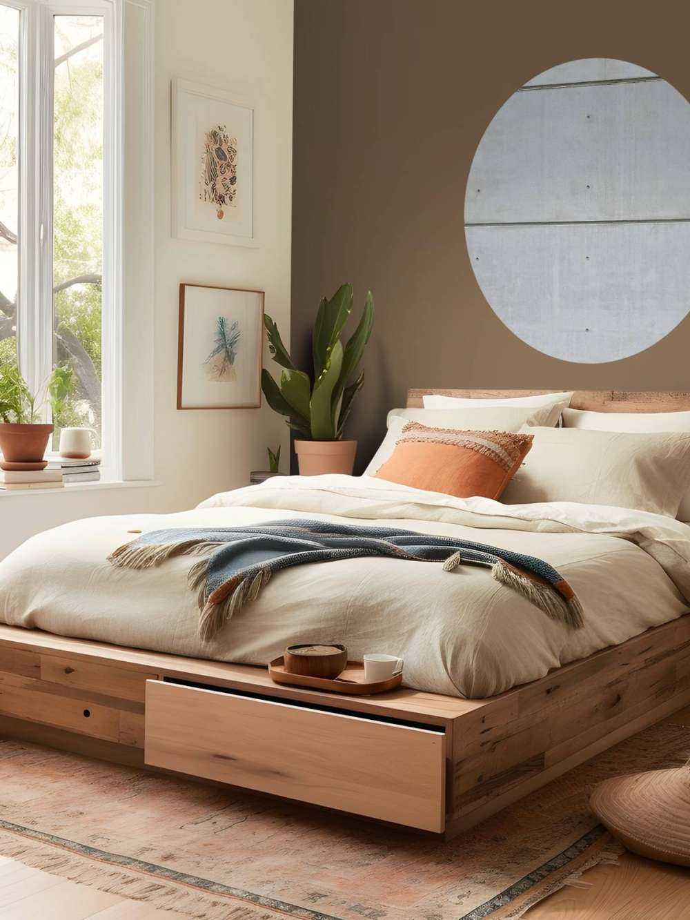 Parete orizzontale in calcestruzzo