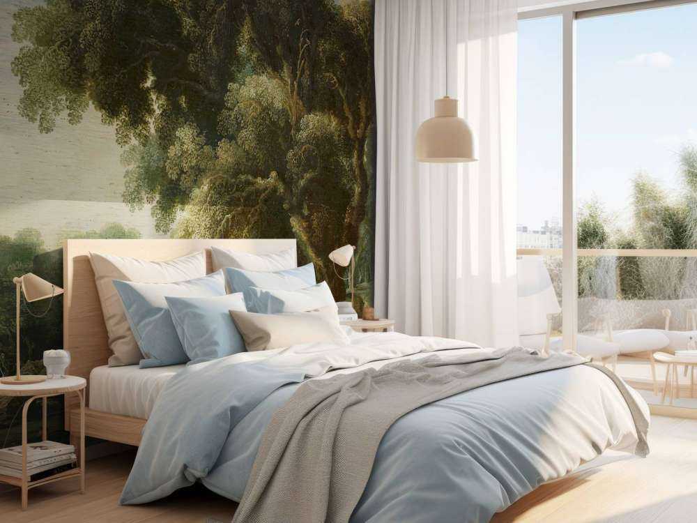 Paesaggio forestale immaginato