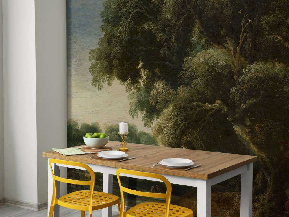 Paesaggio forestale immaginato