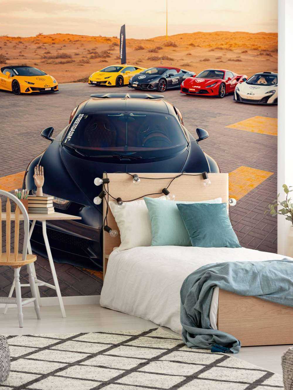 Hypercar al tramonto