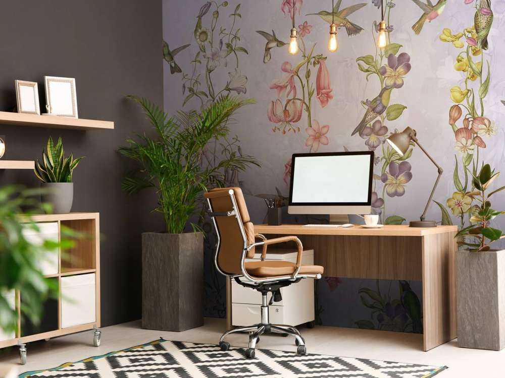 Fiori di prato e giardino viola