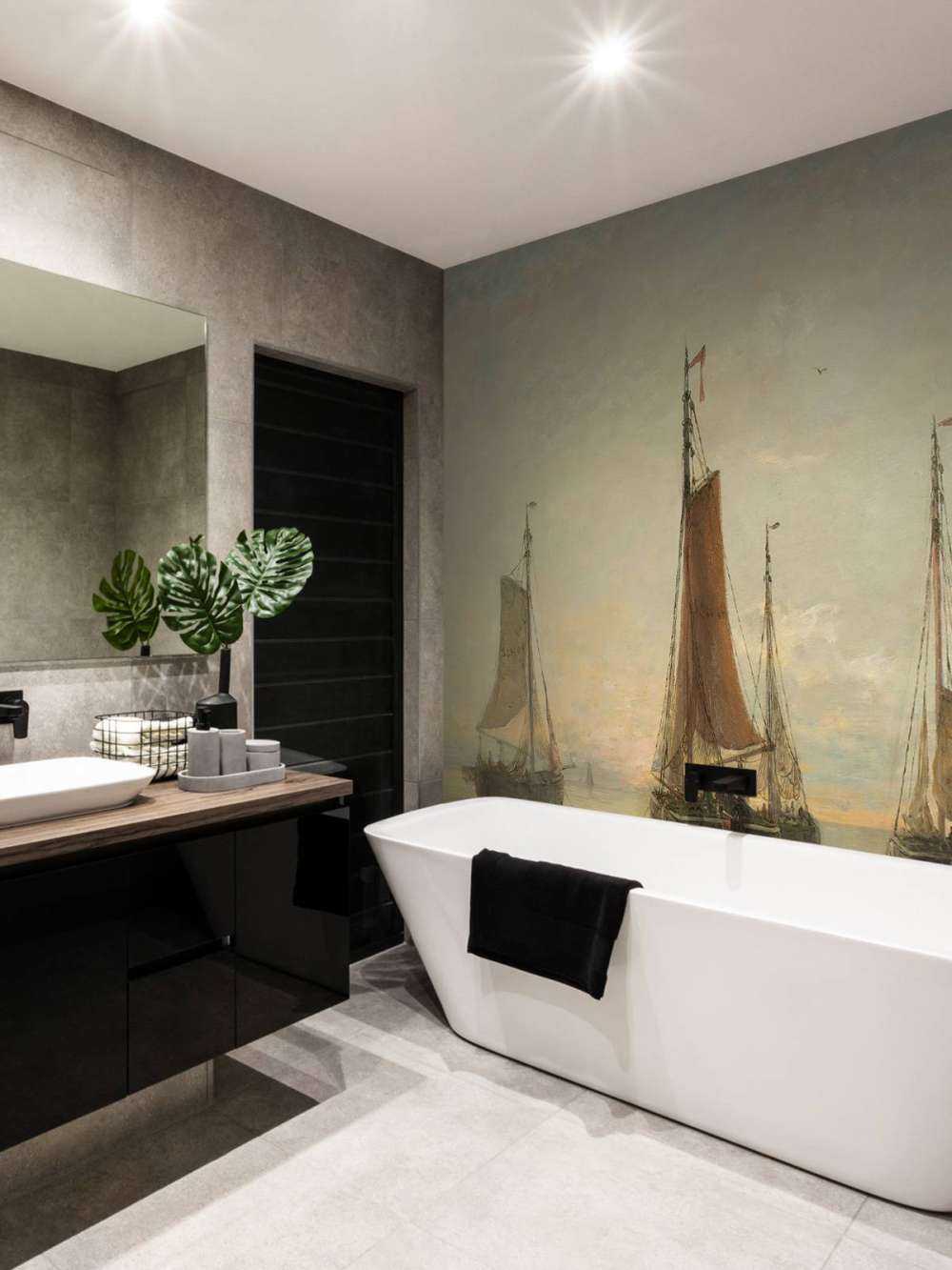 Bombe di Scheveningen all'ancora