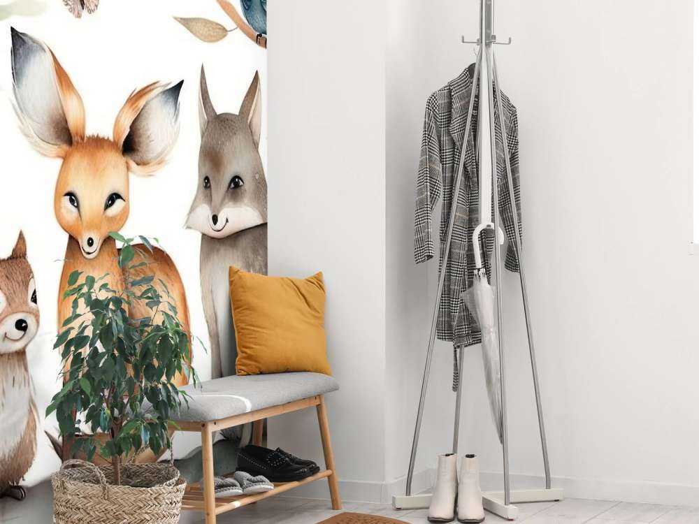 Narrazione del Bosco Insieme Acquerello