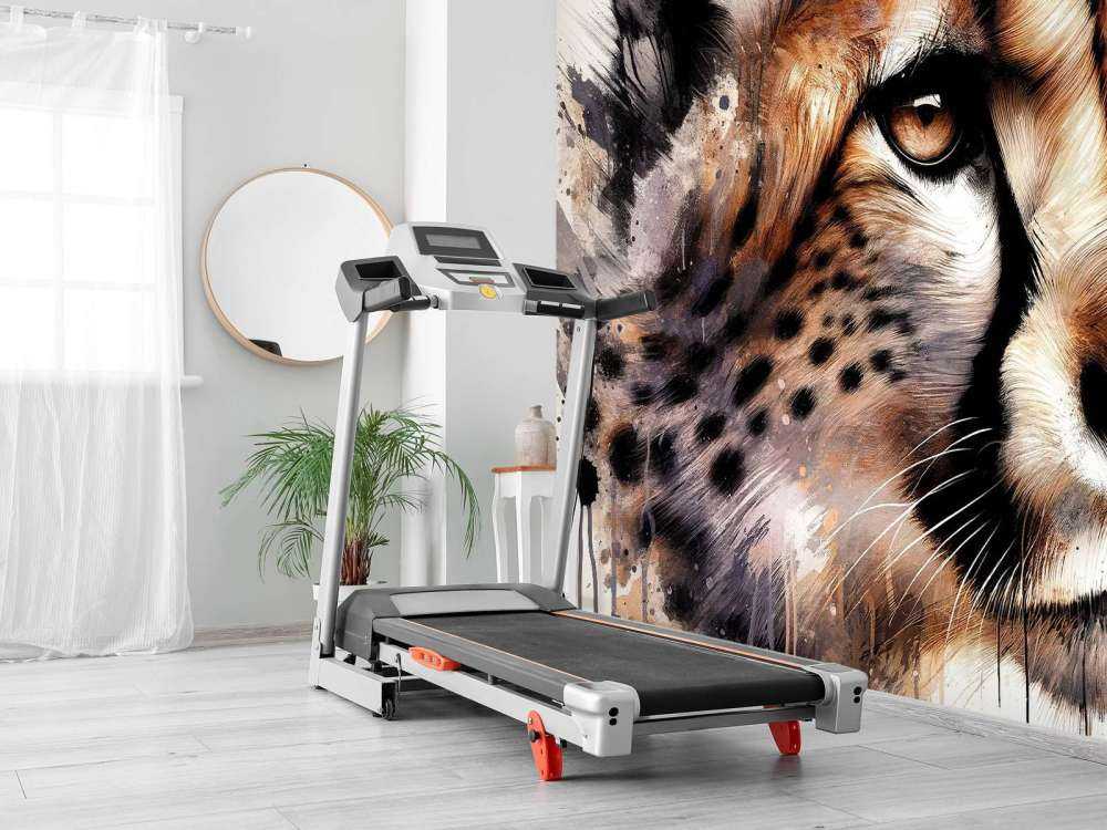 Cheetah ad acquerello