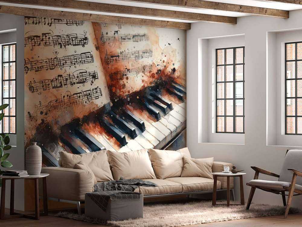 Armonia Melodica Catturata in Pennellate Artistiche