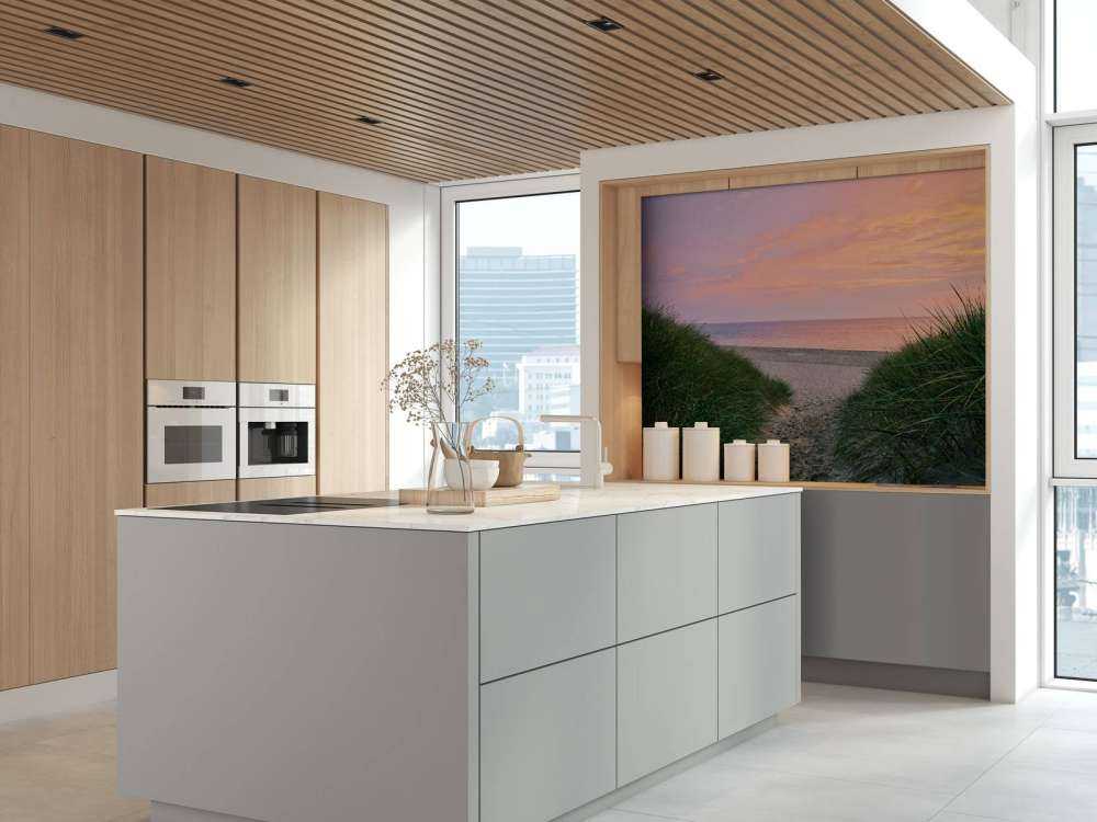 Passaggio della duna con l'alba