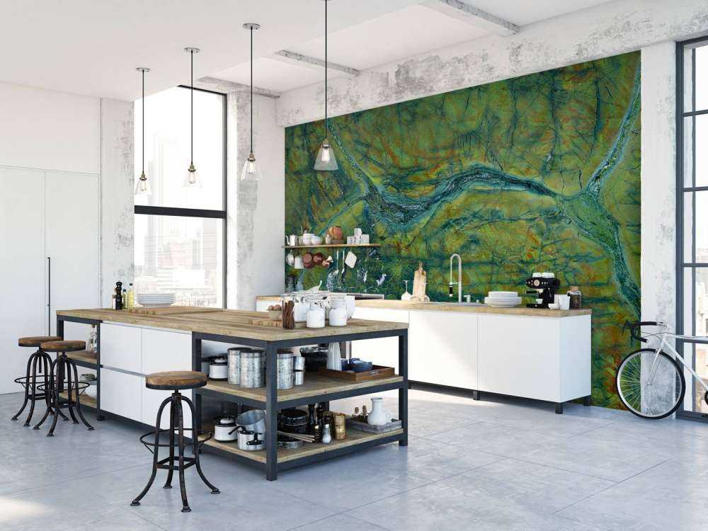 Marmo di colore verde