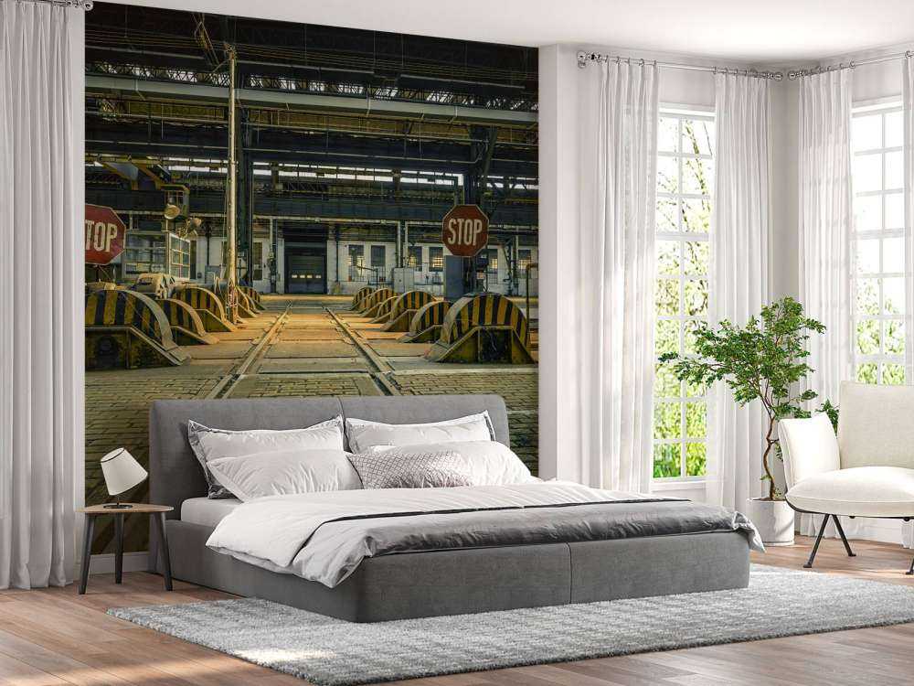 Capannone industriale abbandonato