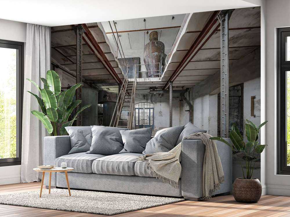 Vecchia fabbrica abbandonata