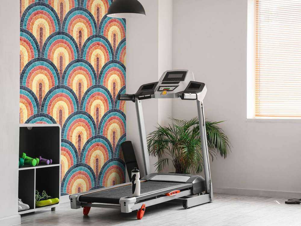 Stampa ondulata bohémien