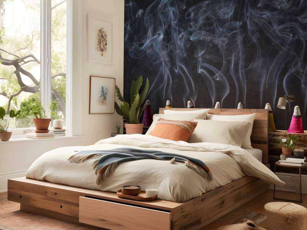 Bastoncini d'incenso colorati