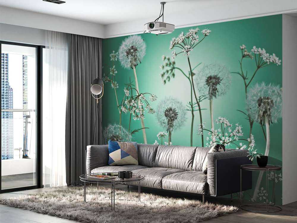 Fantasia del prato turchese