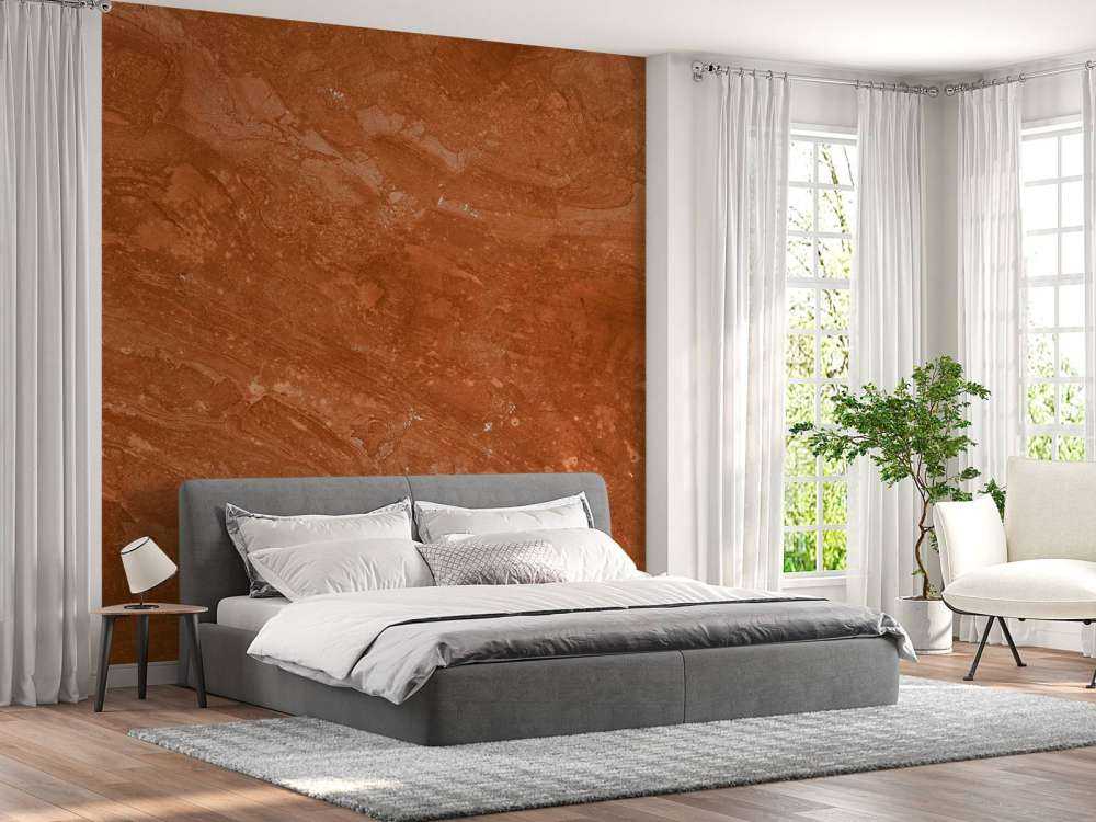 Marmo terracotta con effetto giocoso