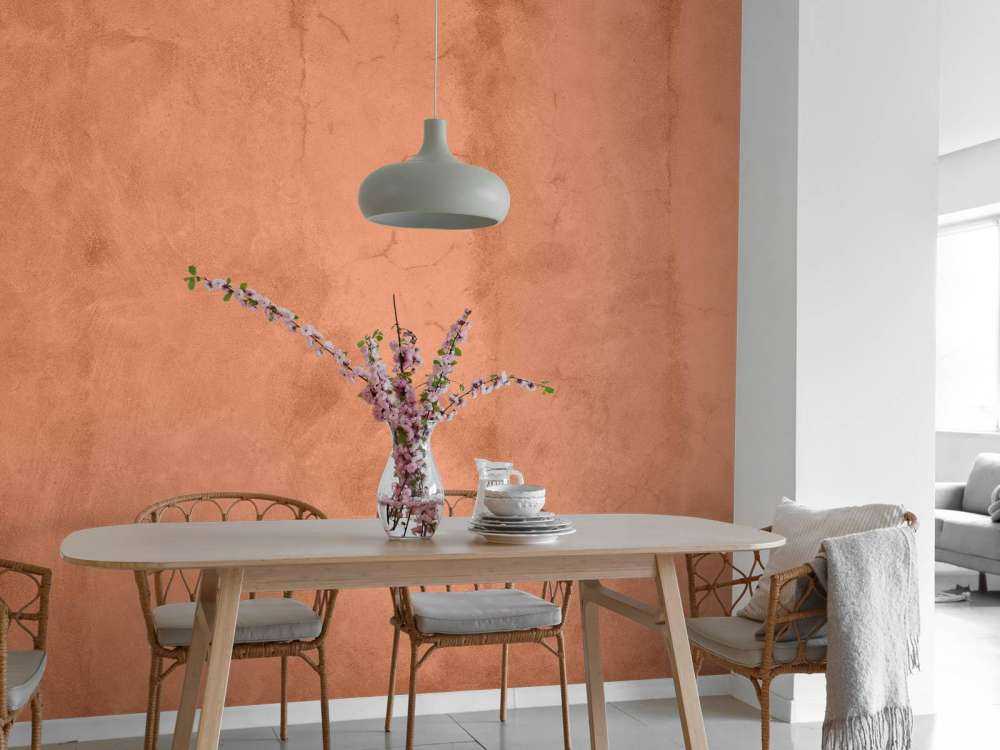 Calcestruzzo con colore terracotta