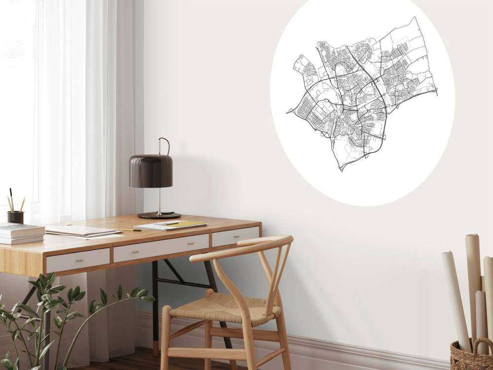 Mappa di Den Bosch, bianco