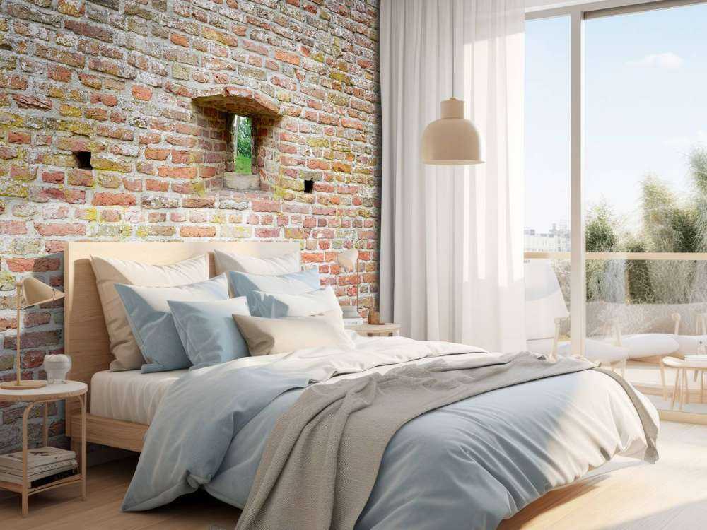 Muro della città con vista attraverso