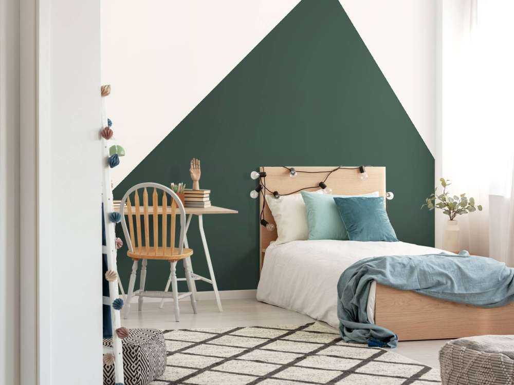 Triangolo, verde scuro