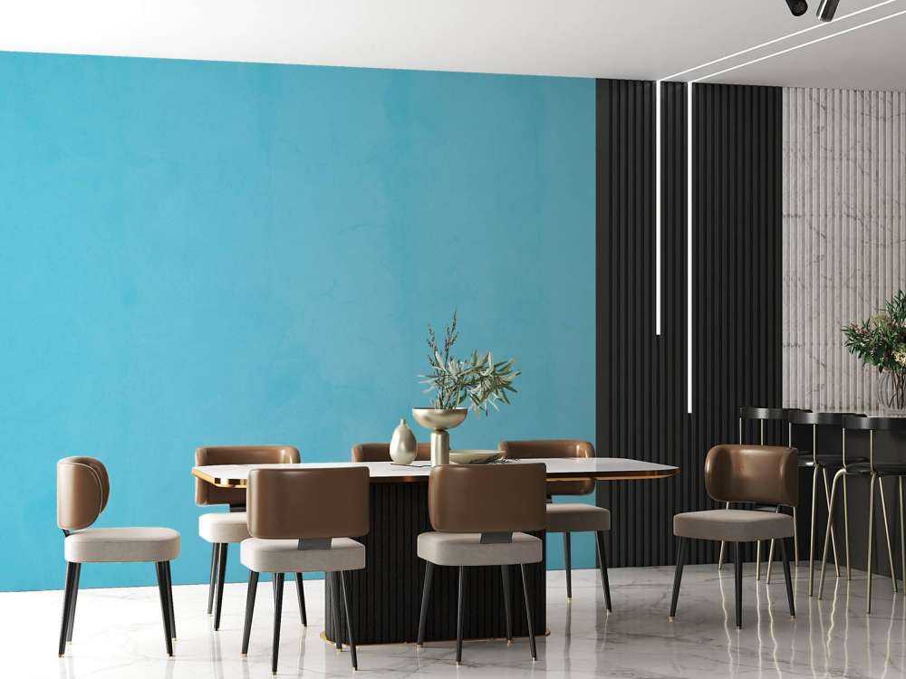 Calcestruzzo blu aria