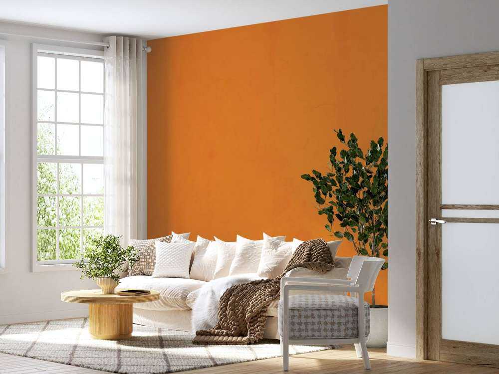 Calcestruzzo arancione brillante