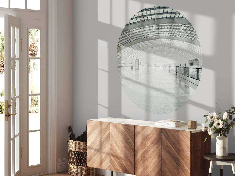 Sala moderna con arrotondamento