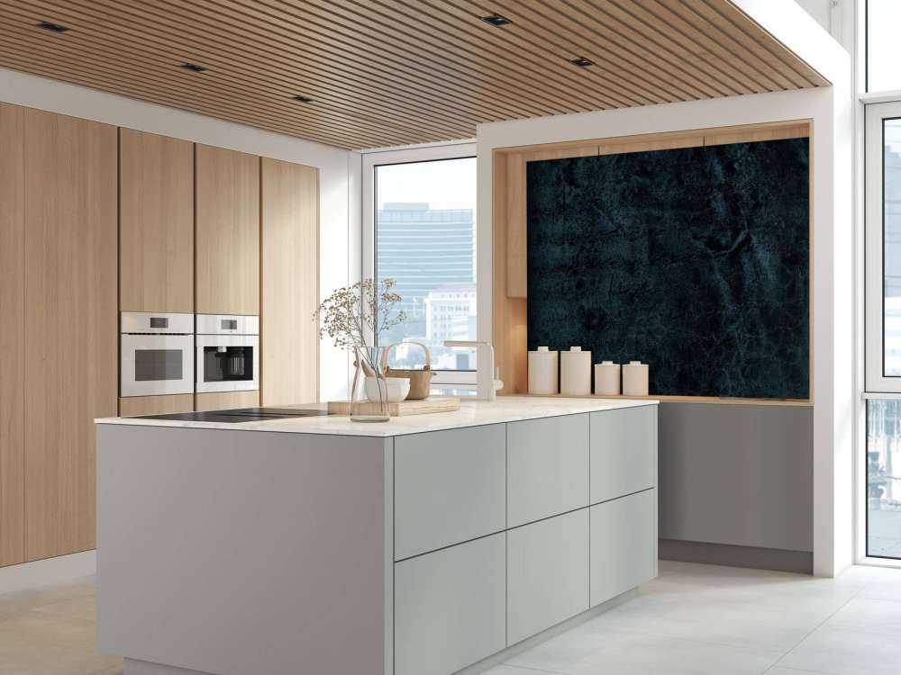 Struttura in rame blu