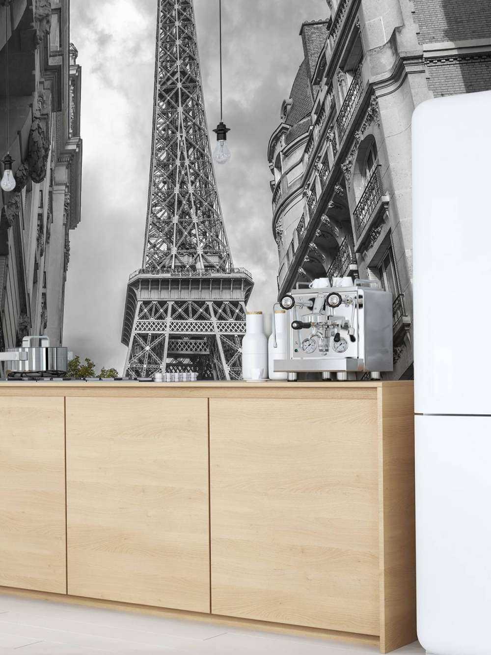 Torre Eiffel in bianco e nero