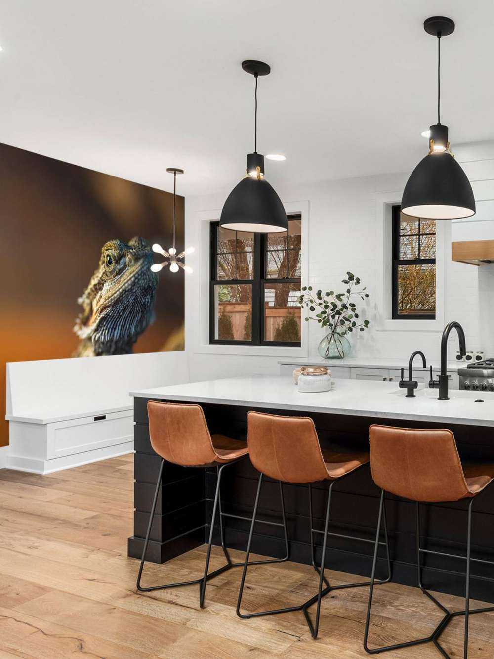 Camaleonte ravvicinato