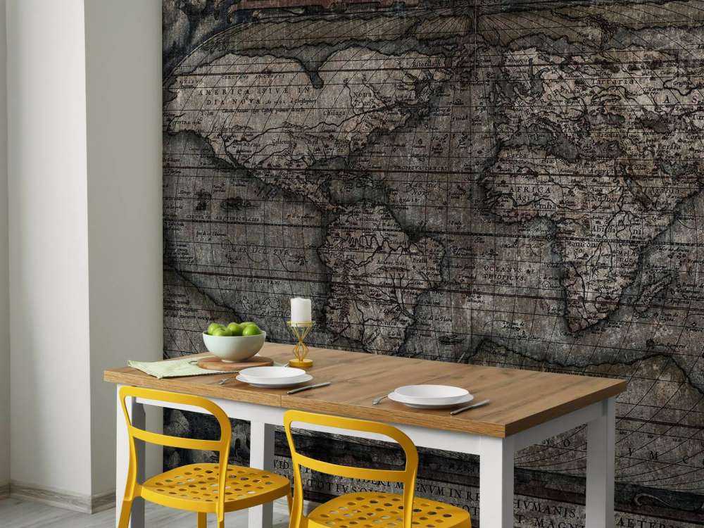 Mappa del mondo latino