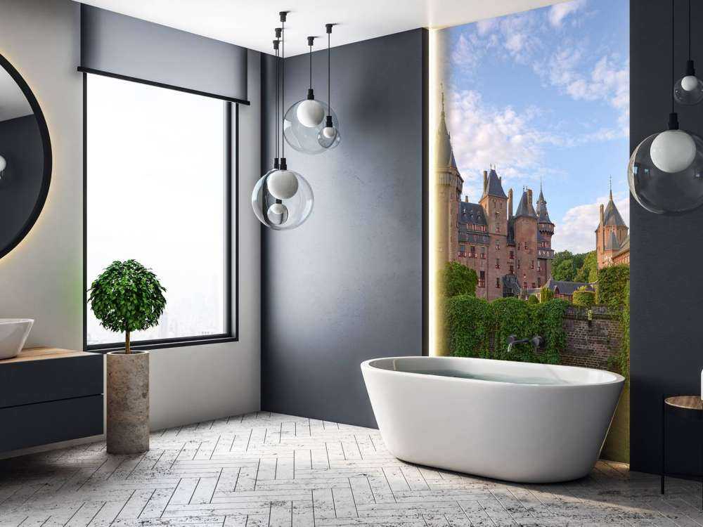 Castello di Haar dall'acqua