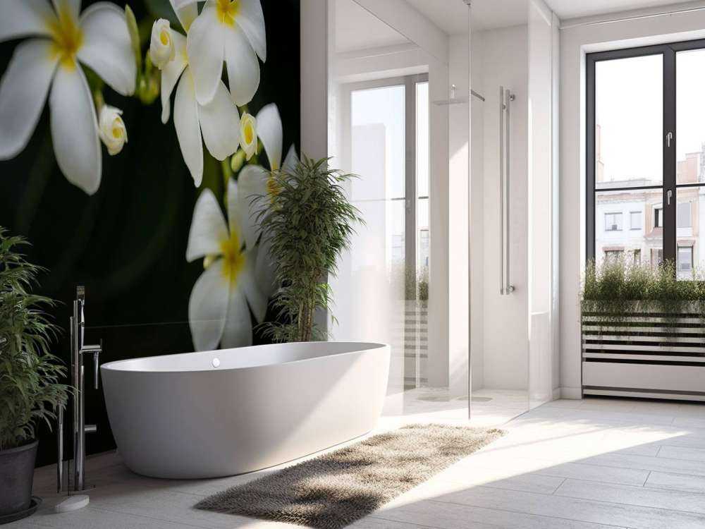 Plumeria primo piano