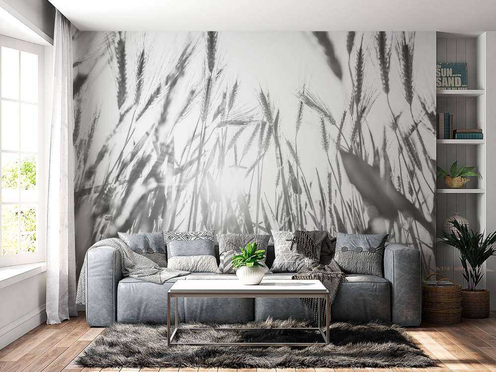 Campo di grano soleggiato