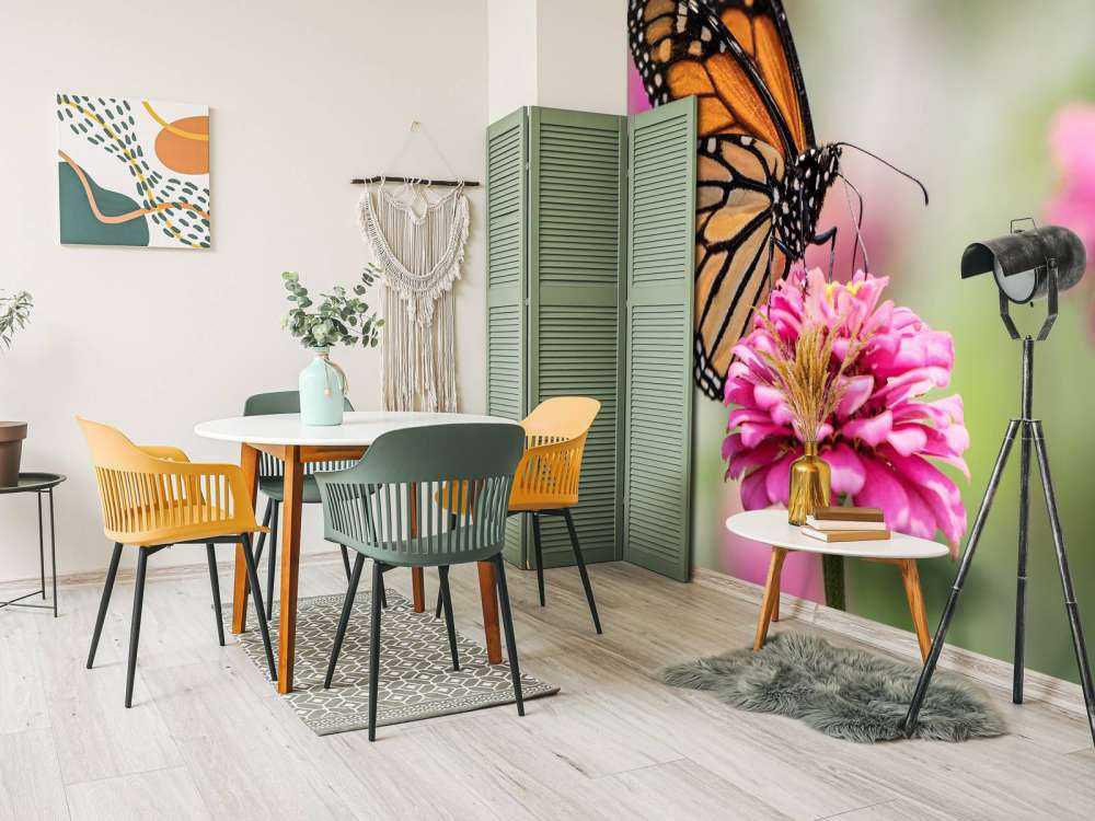 Una farfalla monarca